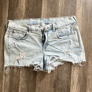 Old Navy boyfriend jean shorts.